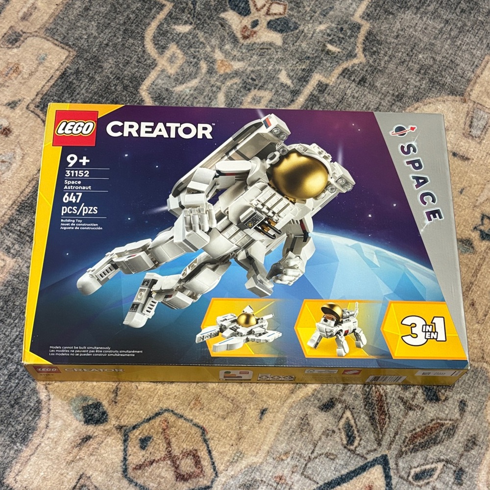 New and unopened! LEGO Creator Space Explorer Set - White and Gold
